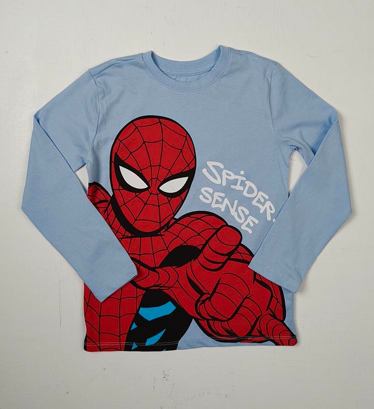B16734 | MARVEL Boys Long Sleeve Printed T-Shirts