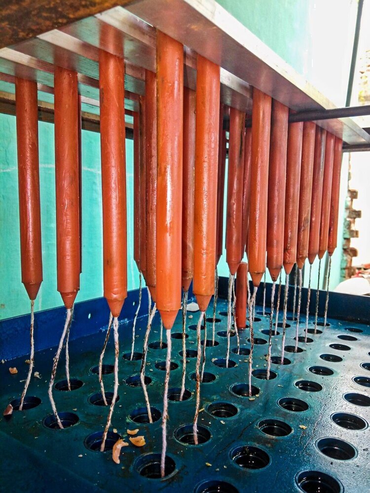 Mild Steel Semi Automatic Candle Making Machine
