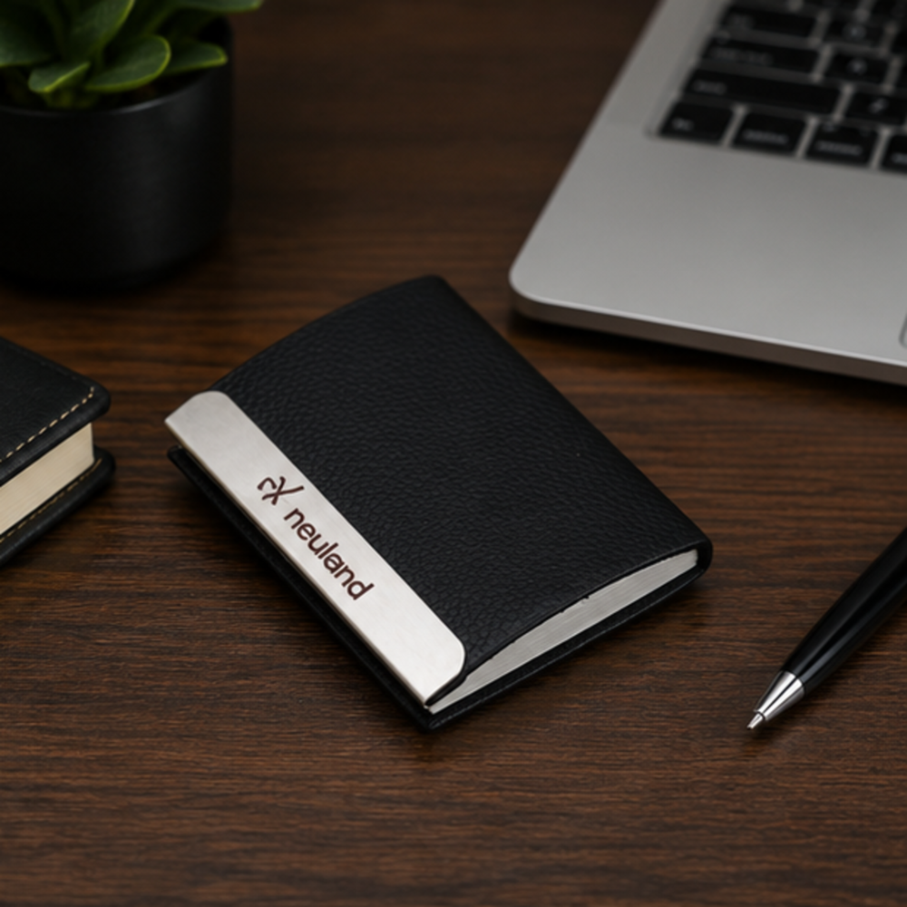 Premium Leather Finish Visiting Card Holder