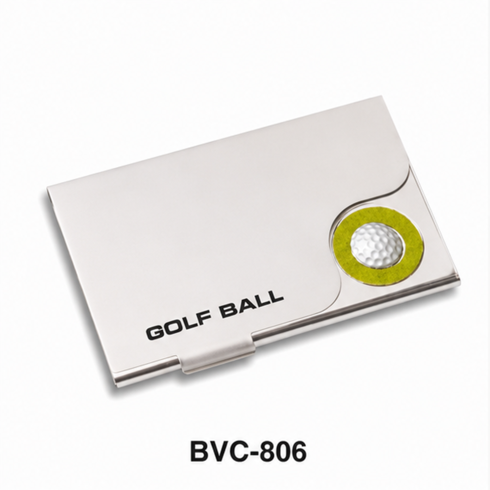 Golf Ball Metal Visiting Card Holder - Advantage: Customize