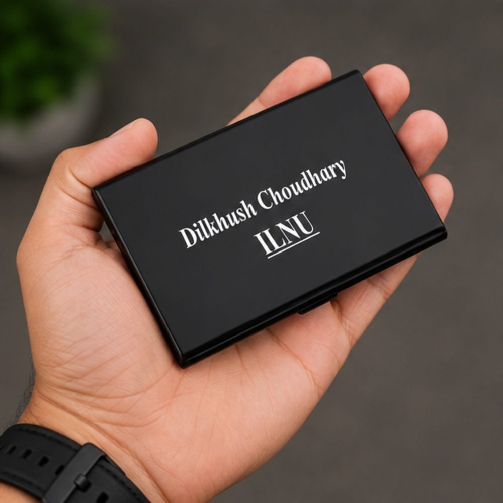 Executive Business Card Holder with Visiting Card Case