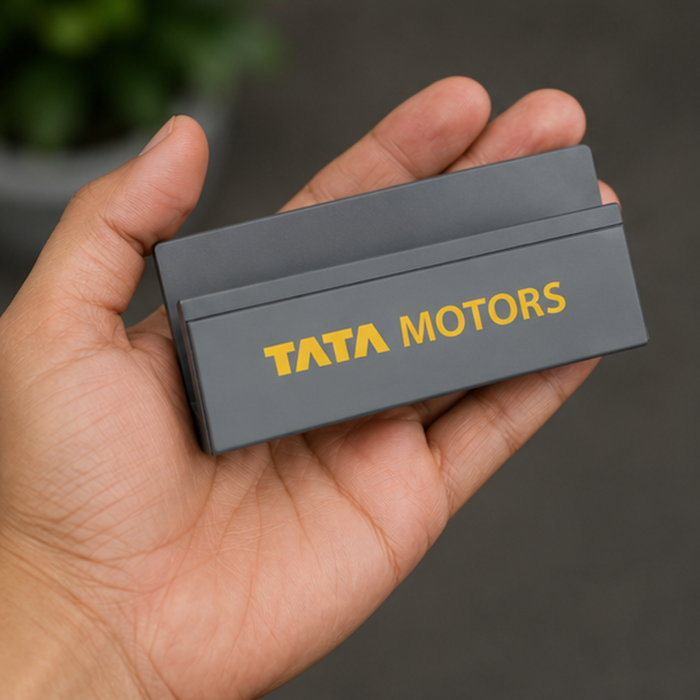 Metal Desk Visiting Card Holder