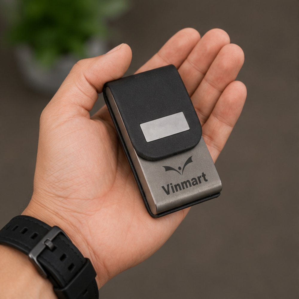 Premium Metal Business Card Holder