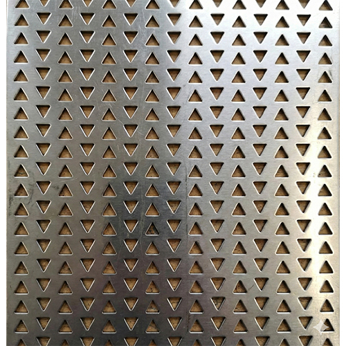 Triangle Hole Perforated Sheet