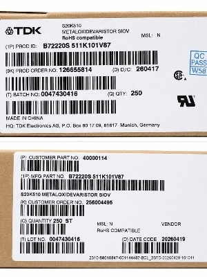 TDK EPCOS (B72220S0511K101)