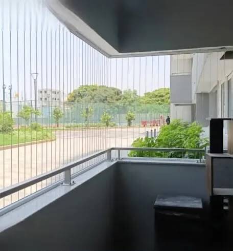 Aluminium Vertical Balcony Grill