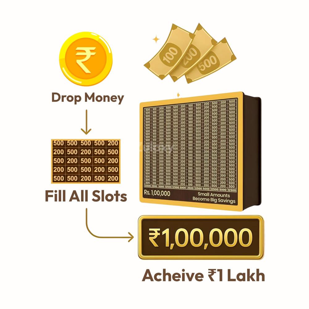 Wooden Money Bank