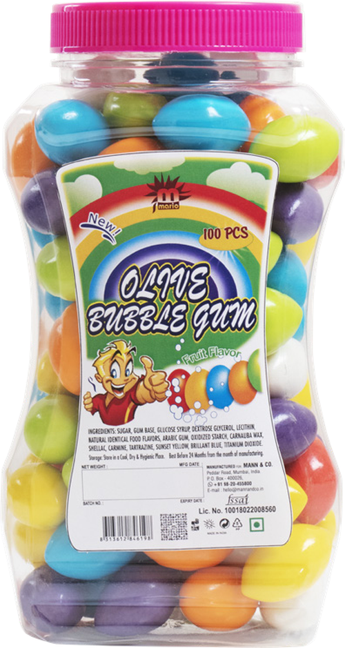 3.8 Olive Bubble Gum - Application: Industrial