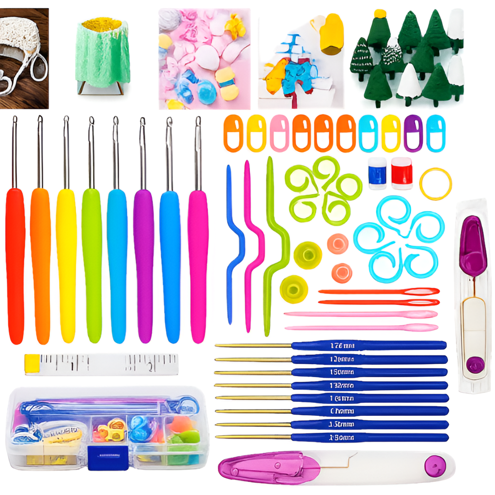 Knitting Crochet Hook Needle Set