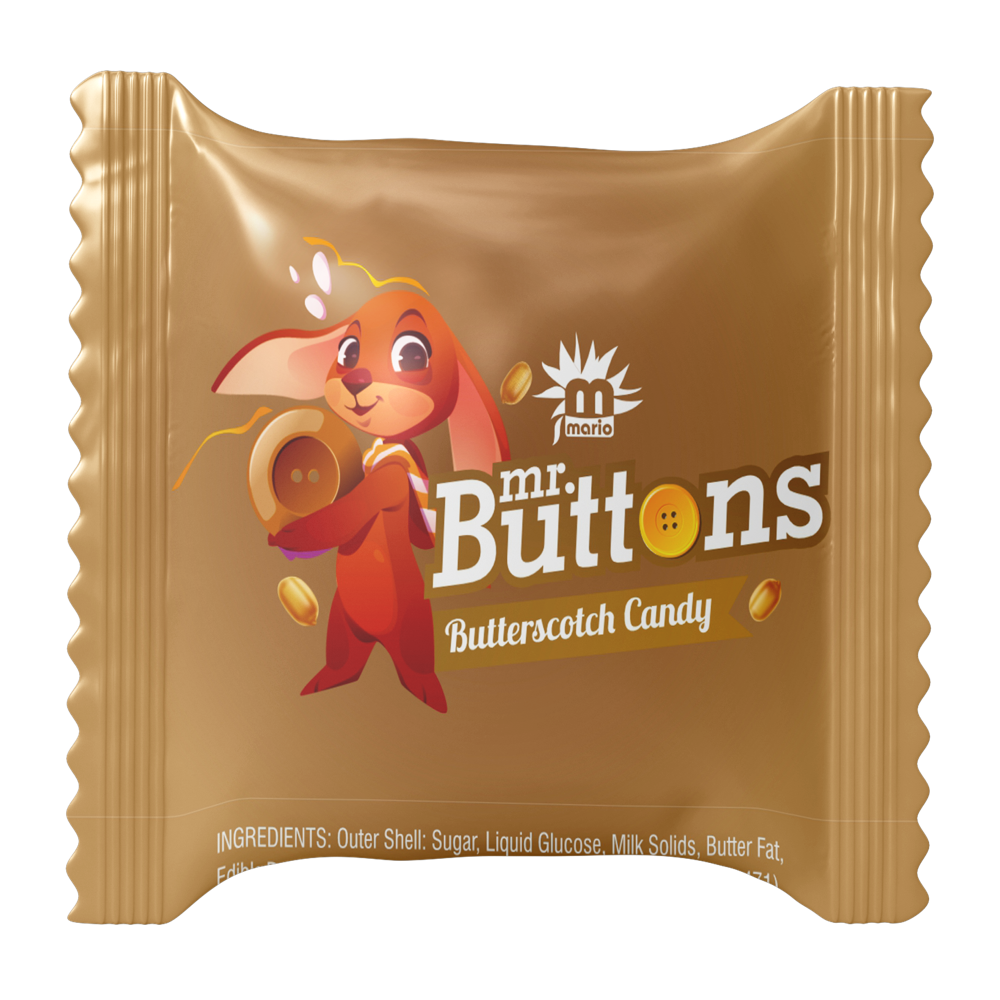 Mr Buttons Butterscotch Candy - Application: Industrial