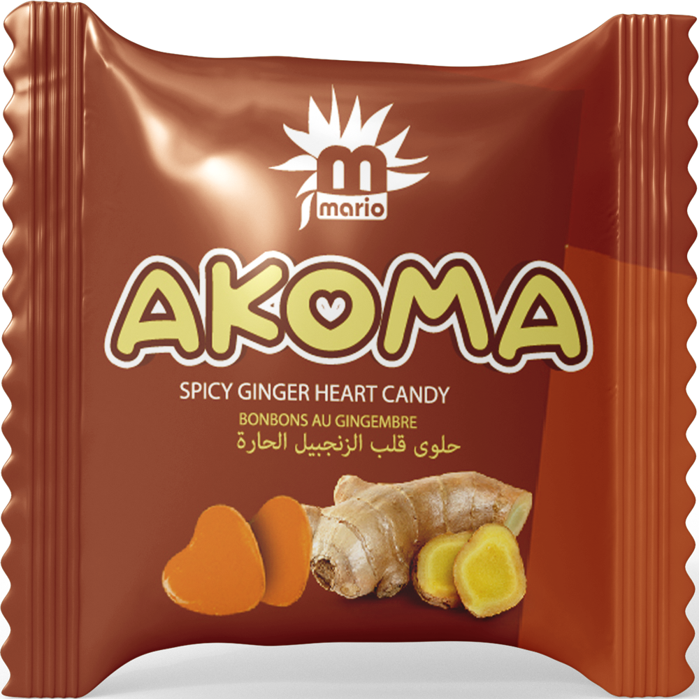 Akoma Spicy Ginger Candy