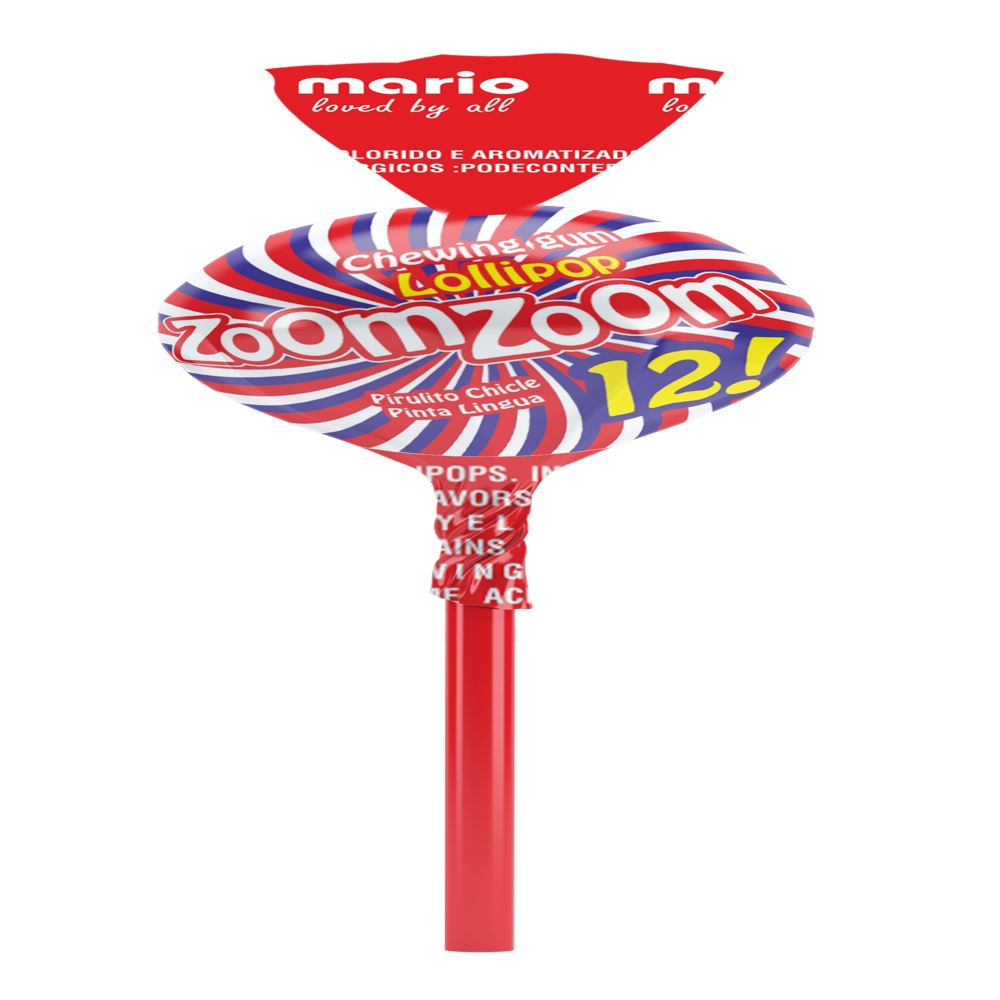 Zoomzoom Red Lollipop