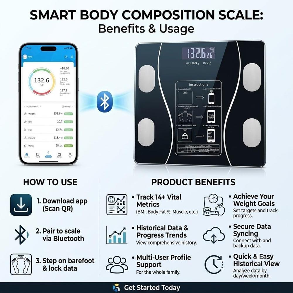 Bathroom Scale Smart