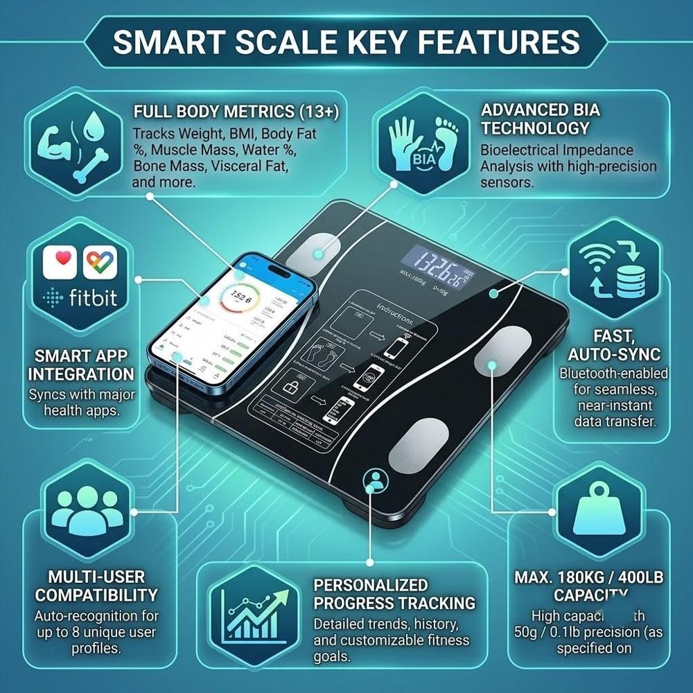 Bathroom Scale Smart
