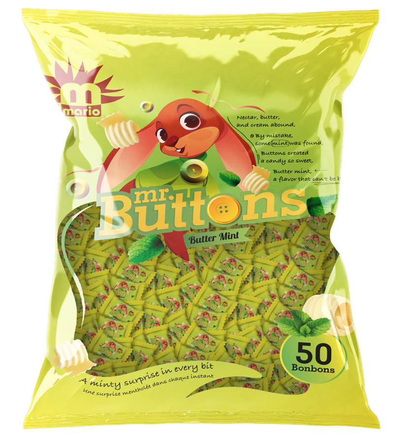 Mr Buttons Buttermint Candy