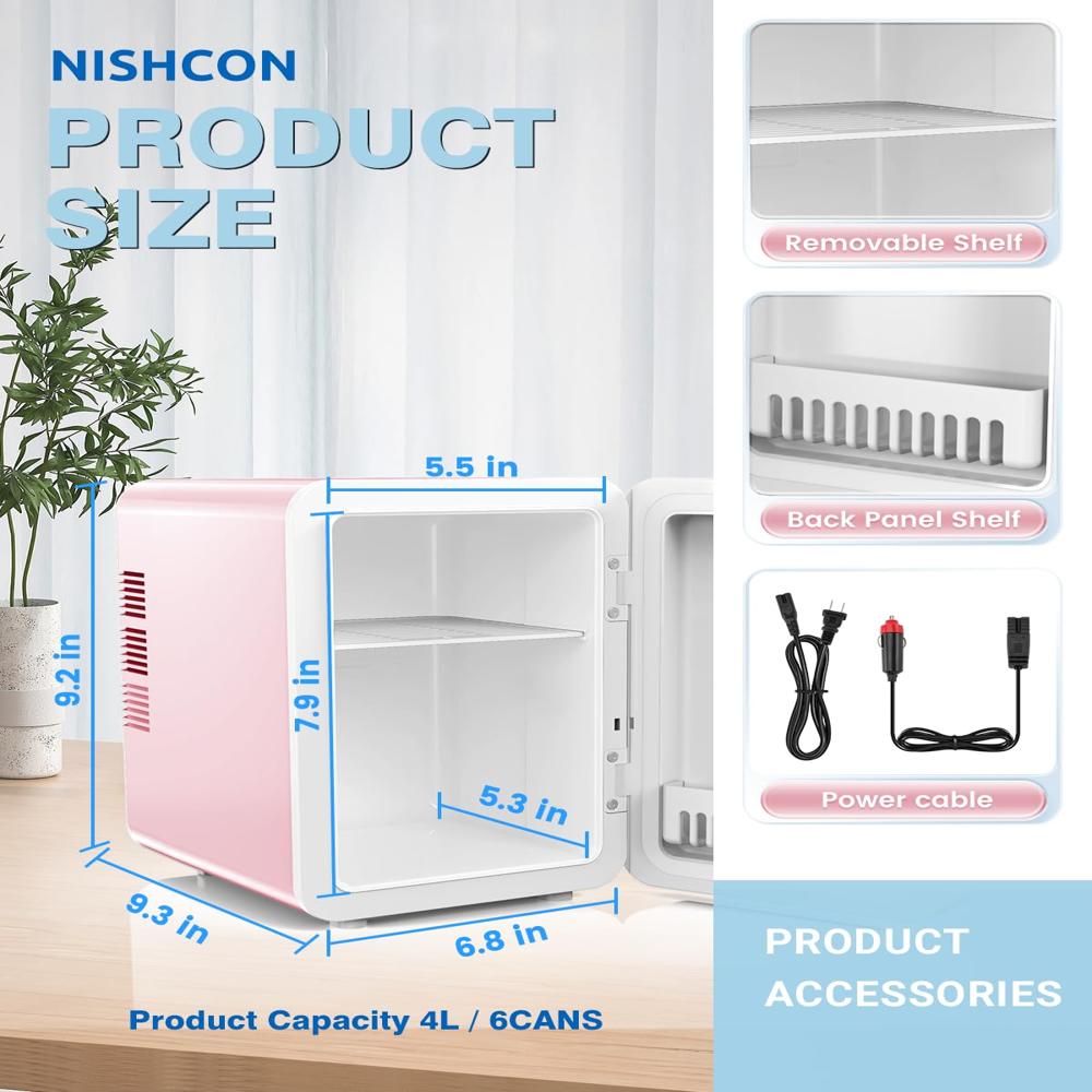 BEAUTY MINI FRIDGE 4L