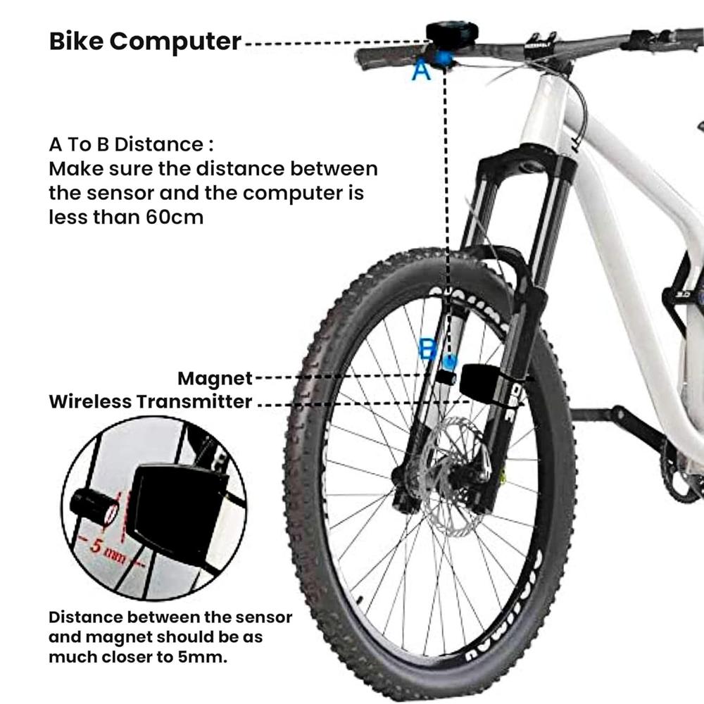 Digital Bicycle Speedometer And Odometer