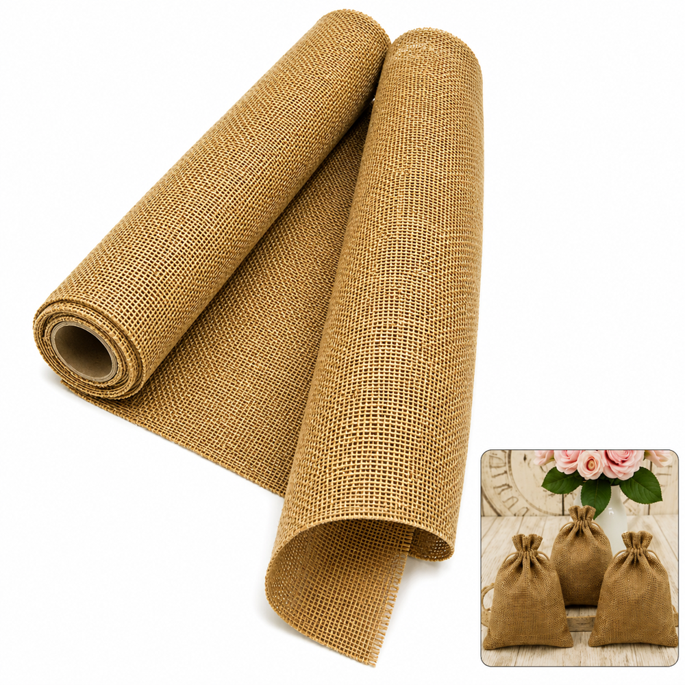 Natural Jute Fabric Roll