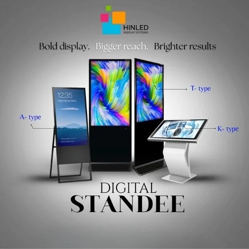 43 Inch Digital Standee - 600 Cd/mâ² Brightness, 220-240v Input, Full Color Display , Ip65 Protection Level, 120-160â° View Angle