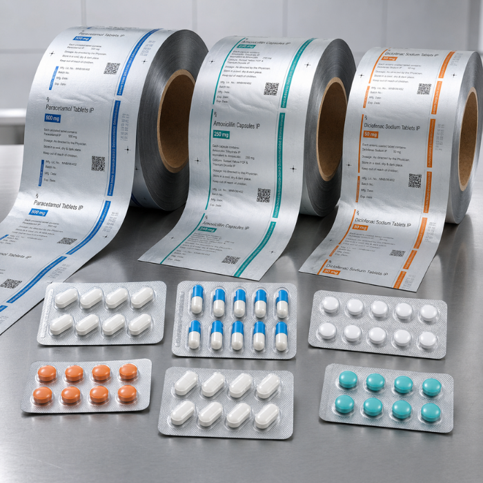  Industrial Pharma Foil Printing Machine