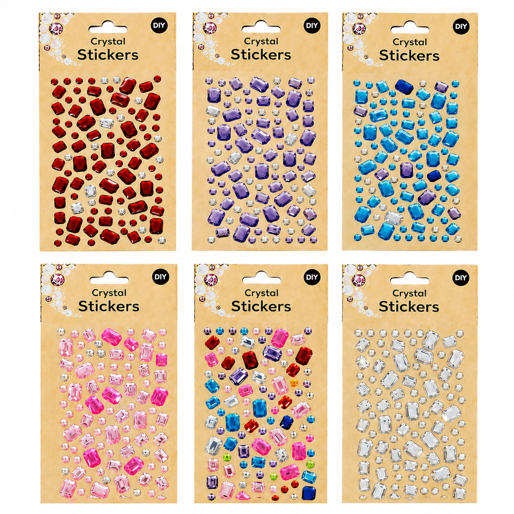Crystal Stickers Set