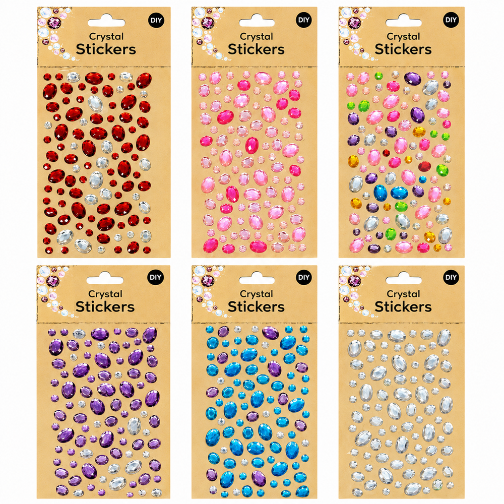 Crystal Stickers Set