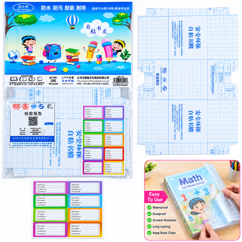 Self Adhesive Book Cover
