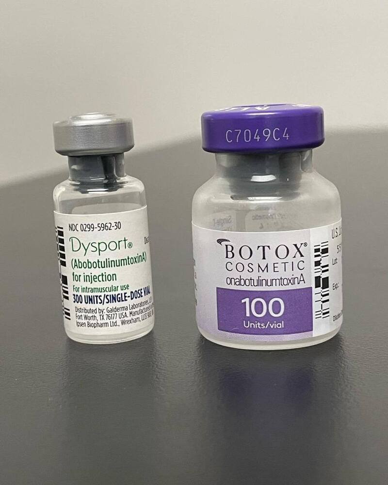 Dysport/Botox Cosmetic Fillers 100iu Injection
