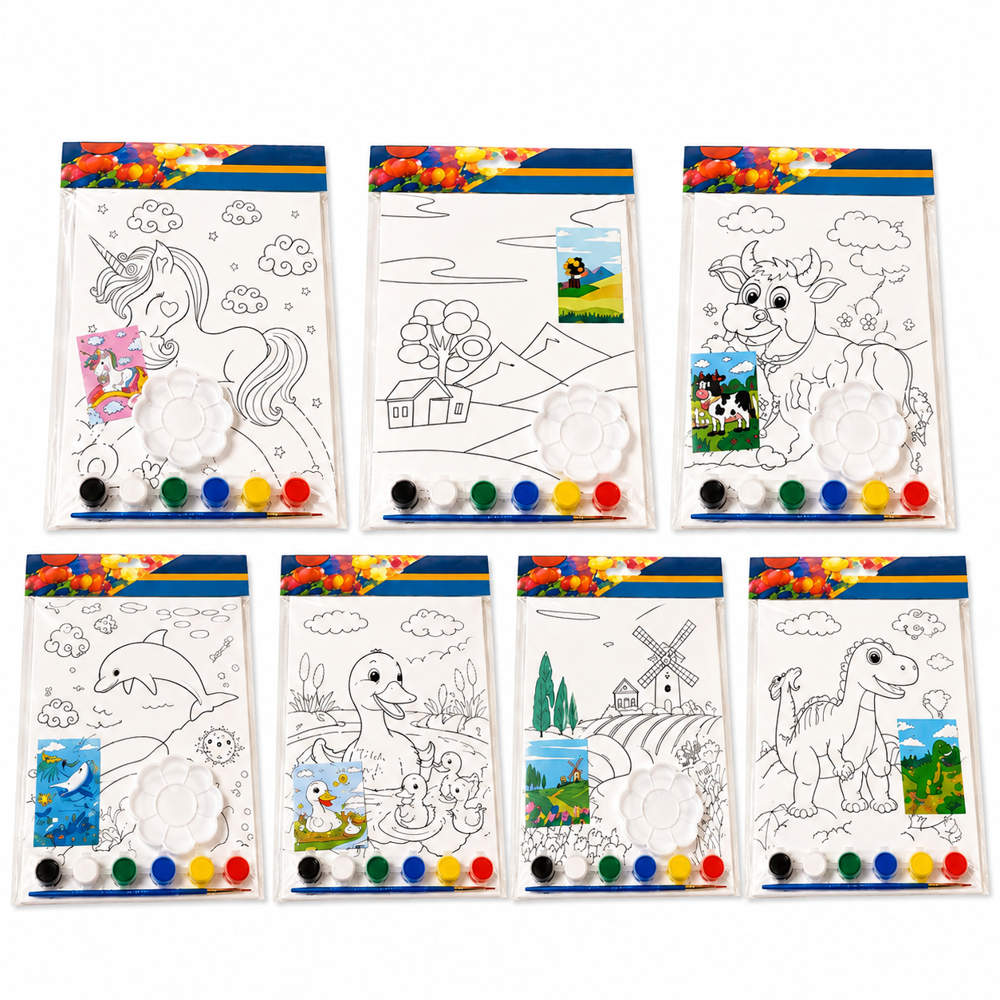 Canvas Painting Set