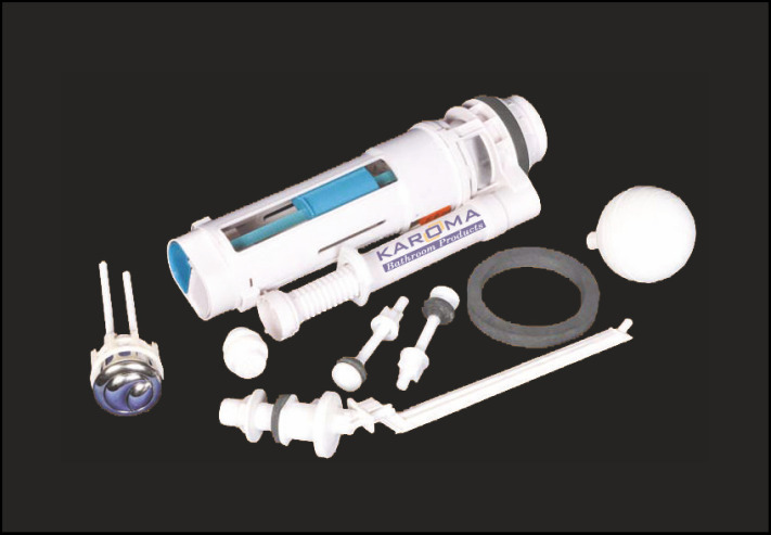 Top Push Type Fitting With Bottom Inlet