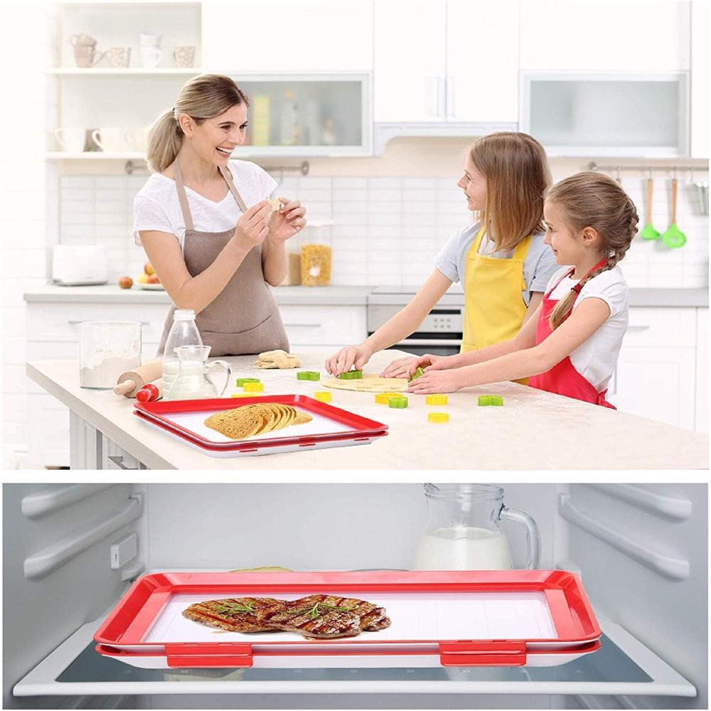 Reusable Food Preservation Vacuum Seal Tray