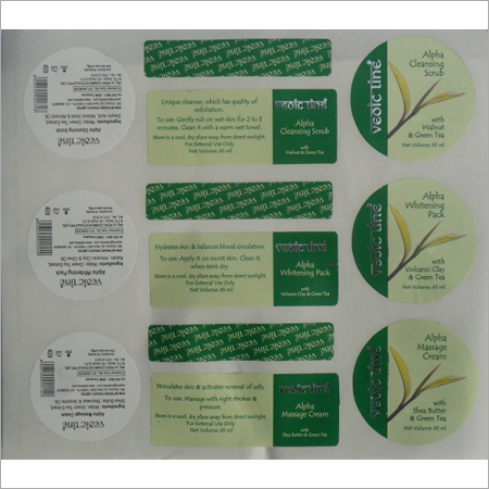Cosmetic Label