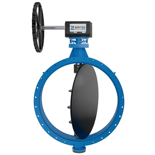 Double Offset Damper Butterfly Valve