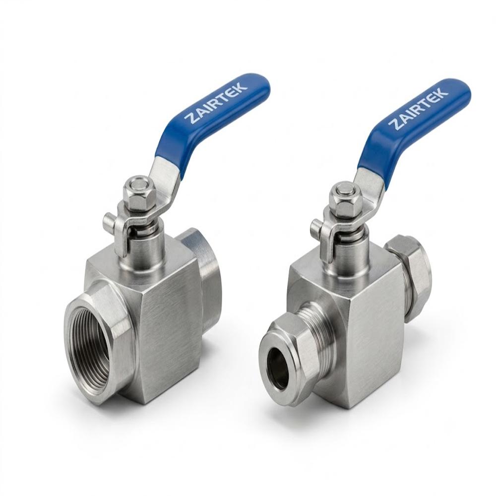 1000kg High Pressure Screwed End Ball Valve