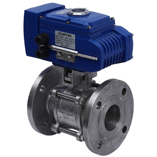 High Performance Blue Motorized Ball Valve