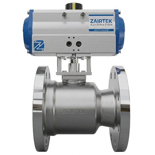 Single Piece Flanged End Ball Valve