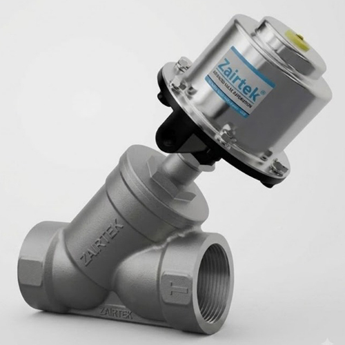 Angle Type SS Cap Screwed Control Valve