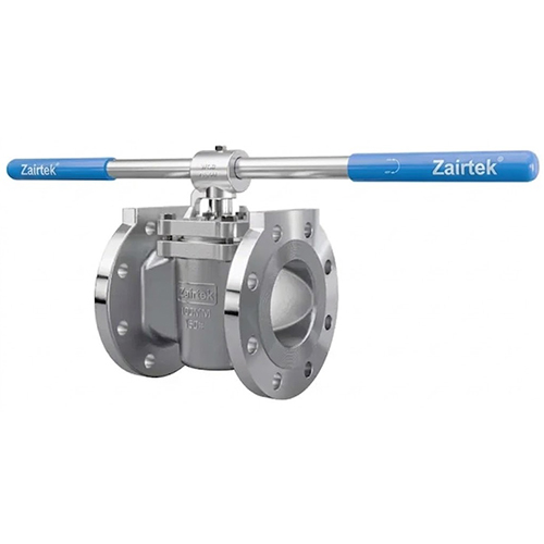Manual And Pneumatic 2 Way Flanged End Plug Valve