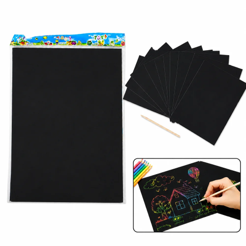 Scratch Art Paper Kit