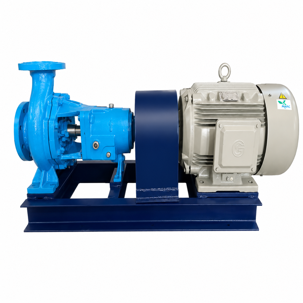 Industry End Suction Pump - Color: Yellow