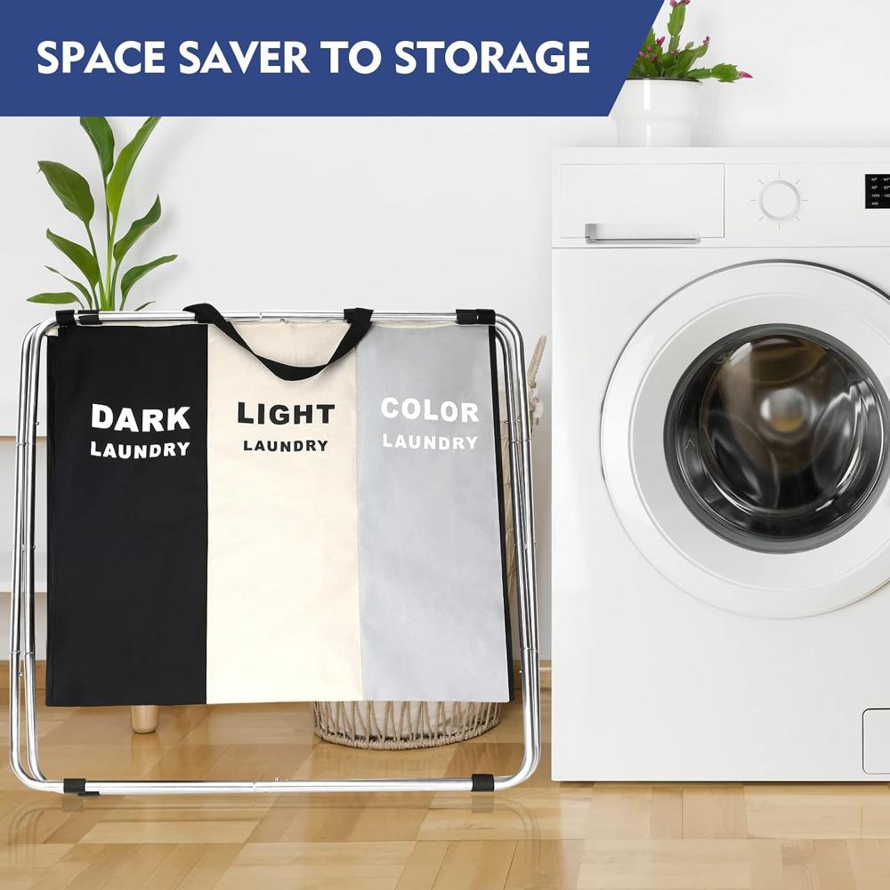 FOLDING LAUNDRY BASKET