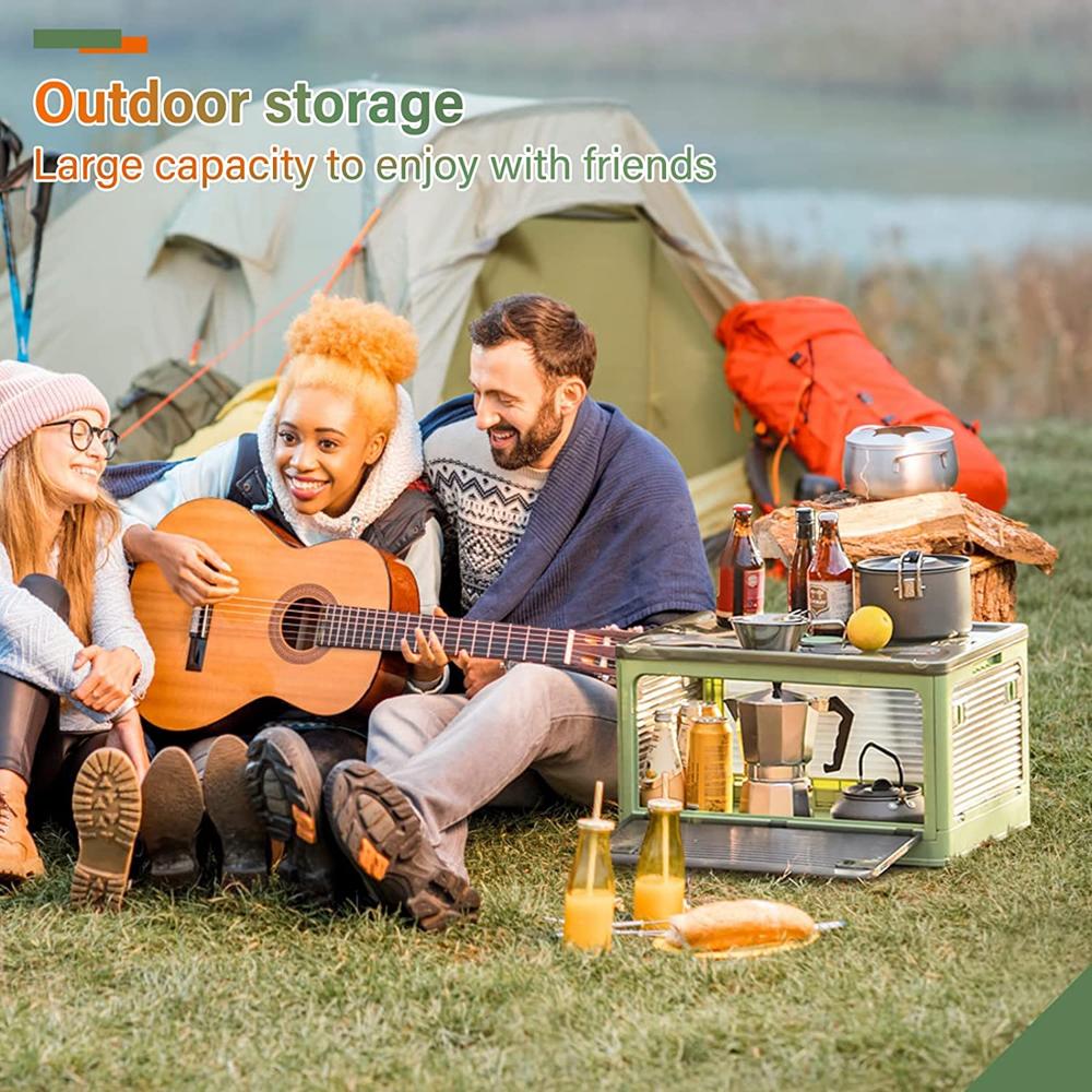 FOLDING STORAGE BOX