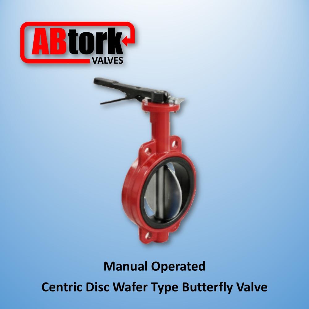 Manual And Actuator Operated Centric Disc Wafer Type Butterfly Valve