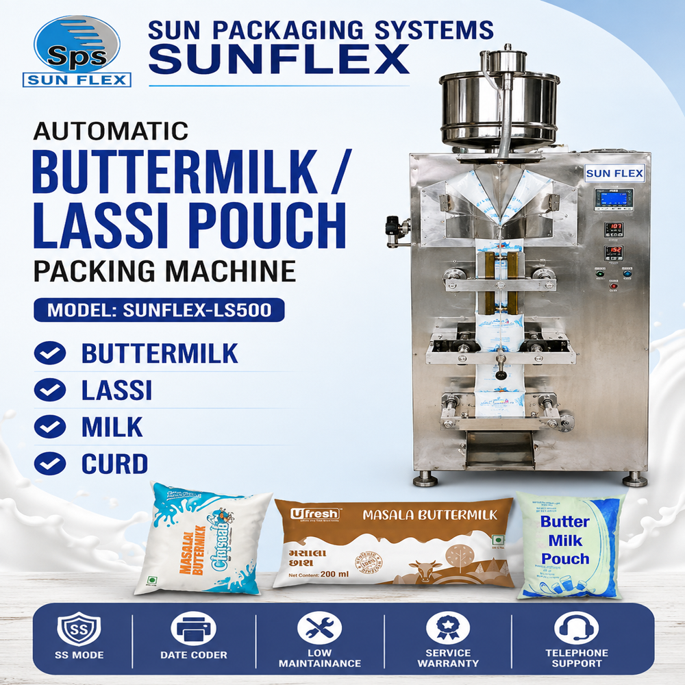 Buttermilk Packing machine