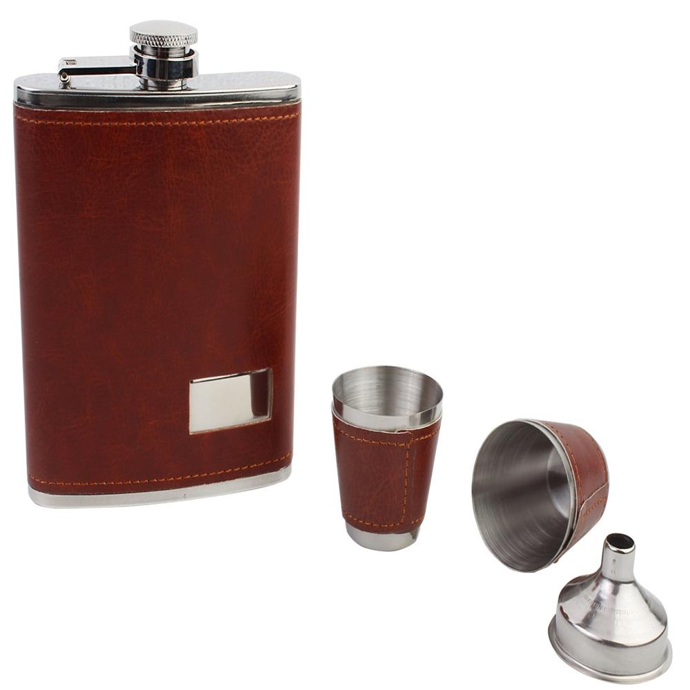 HIP FLASK TRAVEL SET
