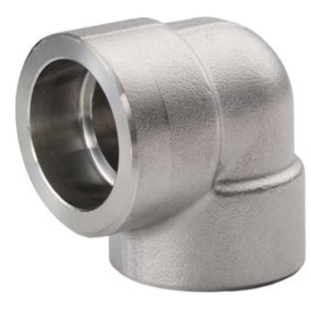 SS 90 Degree Socket Weld Elbow