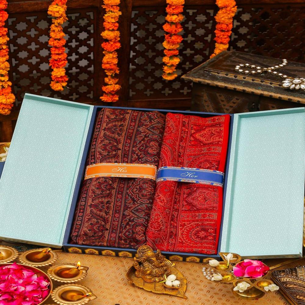 Wedding Return Gift Shawl His And Her