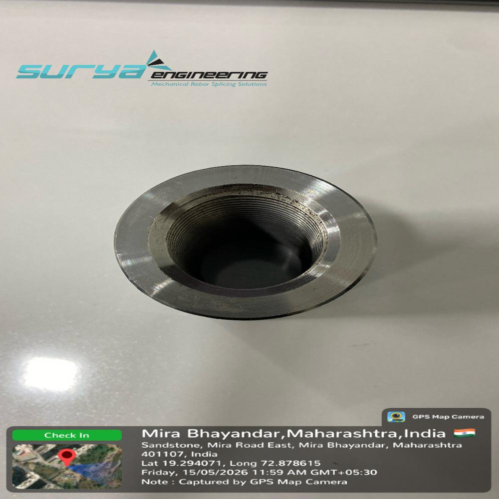 BIS certified Rebar coupler