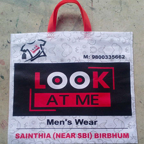 Colour Printing Non Woven D Cut Bag