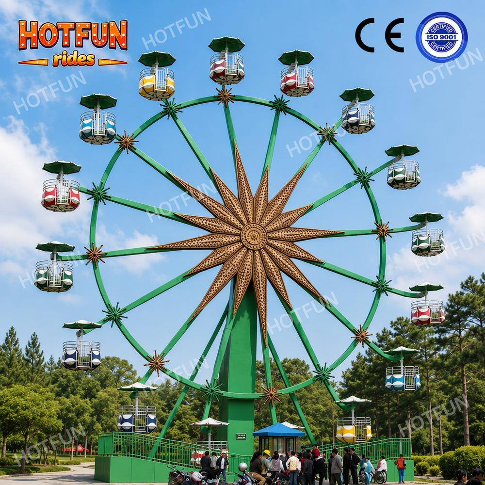 New Attractions RidesBasket-style Cabin Ferris Wheel